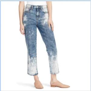 Ella Moss Bleached Banyan High Waist ankle jeans